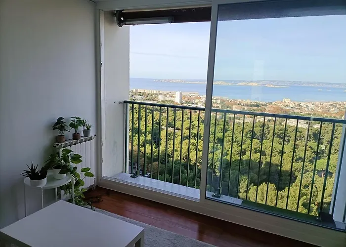 **** Roy d espagne, up to 7 people, best view in safe residence ****